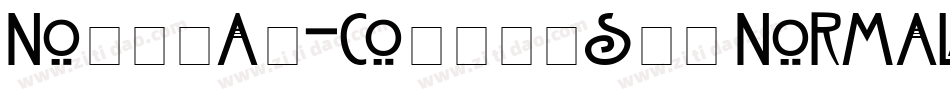 Nouveau-Condensed Normal字体转换
